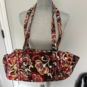 Vera Bradley Large Quilted Duffel Weekender Puccini